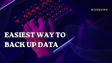 Easiest Way to Backup Your Computer Data || Windows 11 || 2023