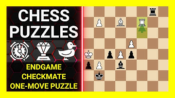 Chess Puzzles to Practice. Themes: Endgame, Checkmate, One-move puzzle. Learn Chess