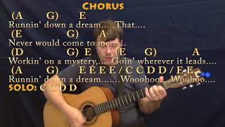 Running Down A Dream (Tom Petty) Guitar Cover Lesson with Chords/Lyrics - Munson chords