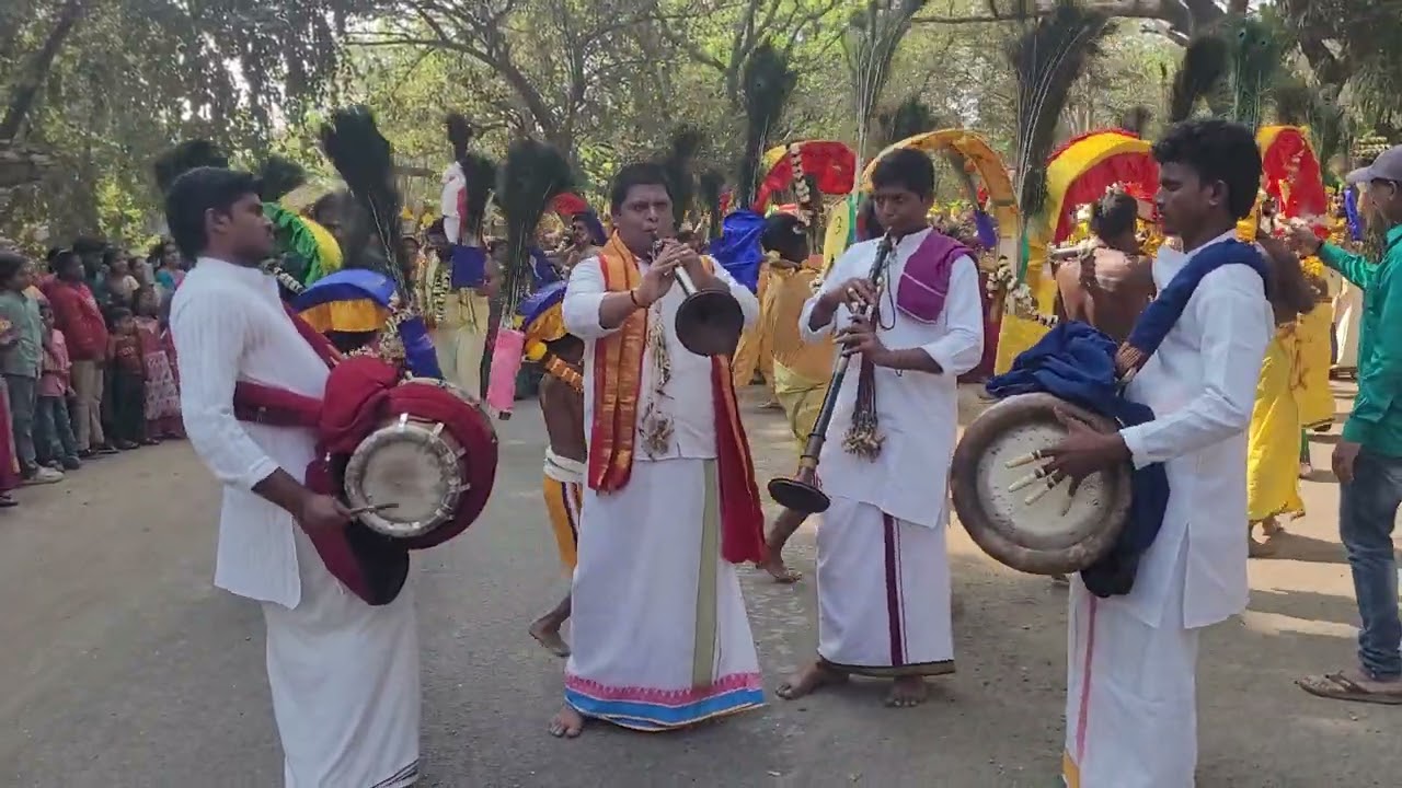 ముంబయి లో  ప్రోగ్రామ్ మురగన్ స్వామి టెంపుల్    డిఫెన్స్ కాలనీ తై పూస Nadaswaram  సన్నాయి మేళం