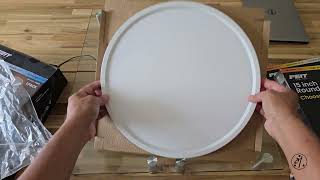 Details Costco Feit Electric 15” Round Ceiling Fixture with Night Light | 12.99 Sale Update