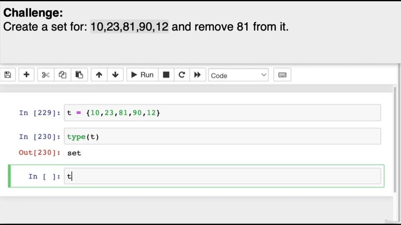 035 Python Set Challenge & Solution 7 Remove or Discard - YouTube