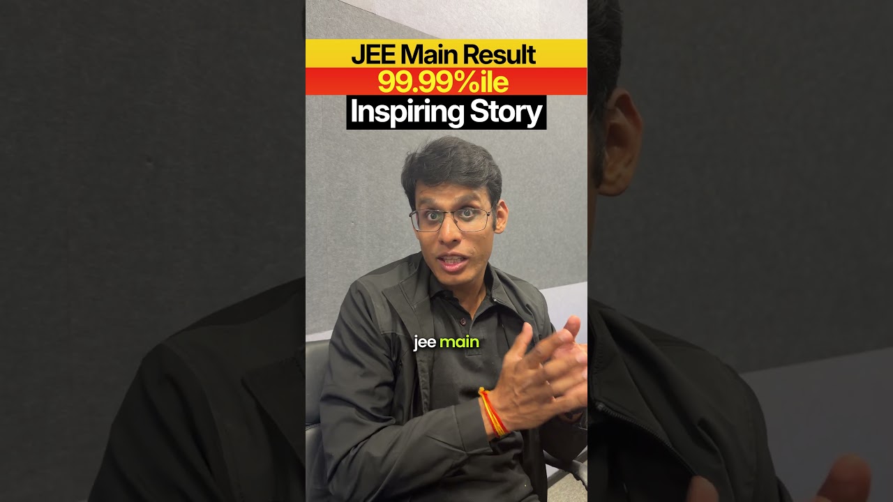 JEE Droper got 99.99%ile #shorts #jeeresult2026 #jepreparation