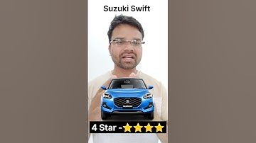 Suzuki Swift 4 Star safety rating| Japan NCAP Swift crash test | NextGen Swift #marutisuzuki #swift