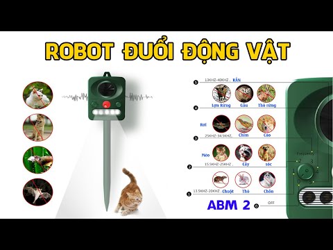 Video [ROBOT ĐUỔI ĐỘNG VẬT ] Đuổi Chuột, Rắn, mèo, chó,... - youtube
