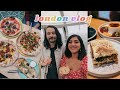 date weekend in london! ft lots of vegan food