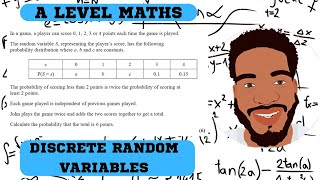 A Level Maths | Statistics | Discrete Random Variables | Live Exam Question Walkthrough