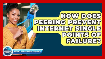 How Does Peering Prevent Internet Single Points Of Failure? - Internet Infrastructure Explained