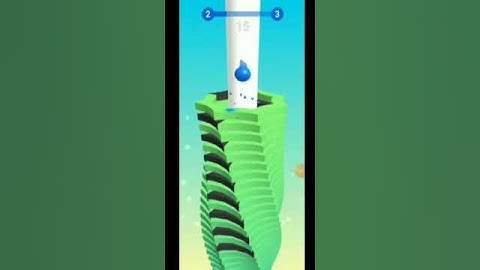 Stack Ball || Level 1 to 2 || #shorts