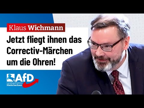 Jetzt fliegt Ihnen das Correctiv-Märchen um die Ohren! – Klaus Wichmann (AfD)