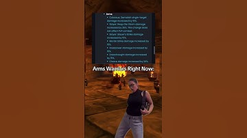 Arms Warriors Right Now #worldofwarcraft #warcraft #thewarwithin #warwithin #mmorpg #mmo #gaming