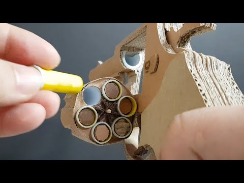 How to make Cardboard Toy | Revolver