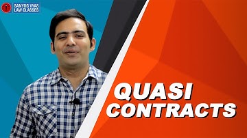 CS Executive | CA Inter | CMA Inter | Quasi Contracts | Law Lectures