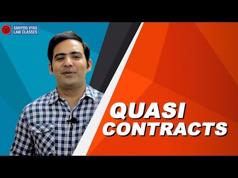 Video: Ce este o cerere de cvasi-contract?