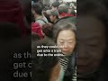 Spicy chicken giveaway turns chaotic on China metro