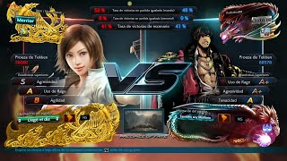201_5 Asuka (Tincho) vs (Raidenlord89) miguel  - Tekken 7 Online sin Grafica ( Anakin x24 )