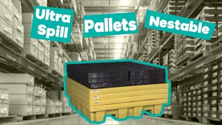Ultra-Spill Pallet Nestable Model | The Cary Company