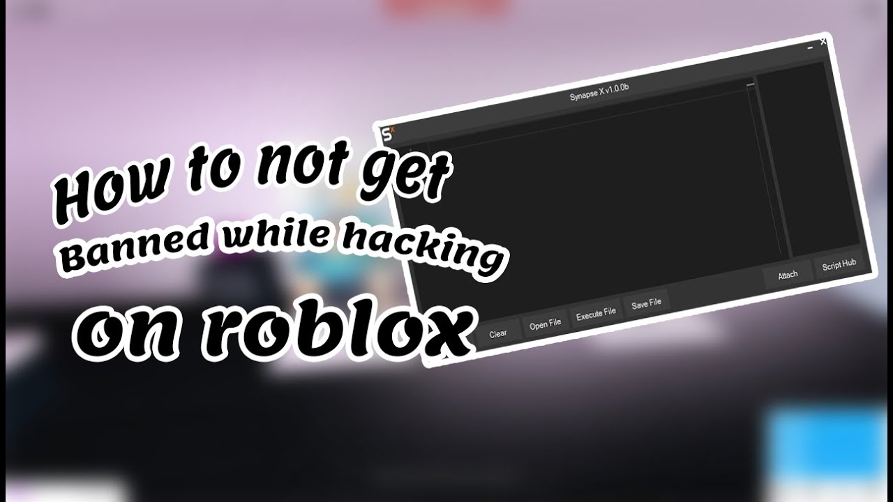 How To Not Get Banned Hacking On Roblox Youtube