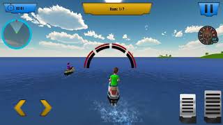Water Boat Jet Ski Racing - Power Boat Simulator screenshot 2