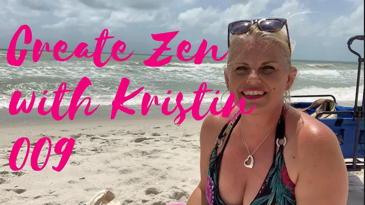 Create Zen with Kristin 009 Crocheting at the beach