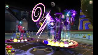 Wizard 101 main quest cheat boss death solo: Selenopolis - The Bard(storm)