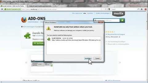How To Change Language In Mozilla Firefox 12