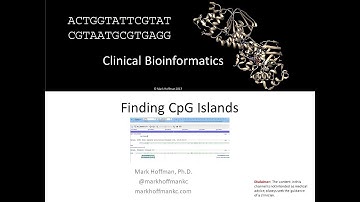 Clinical Bioinformatics - Finding CpG Islands using NCBI Genome Data Viewer