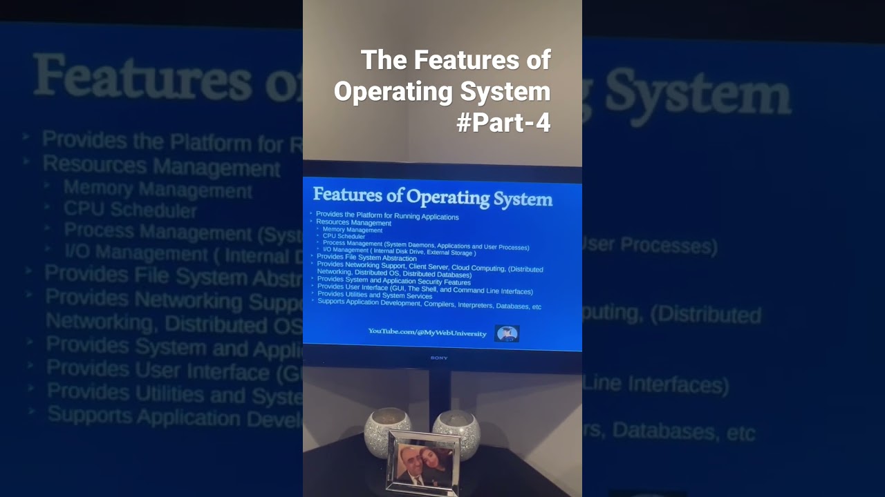 The Features of Operating System 