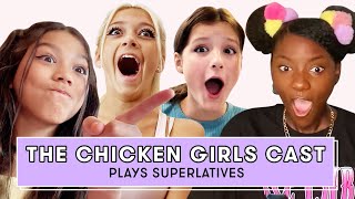 Hayley LeBlanc, Txunamy Ortiz, and the Cast of Chicken Girls Play Superlatives | Superlatives