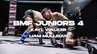 BMF Juniors 4 | Kayl Walker vs Liam Mulligan | Junior MMA | BADMOFO MMA