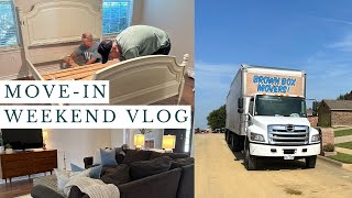 Moving Into Our New House! | Moving Weekend Vlog