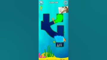 save the fish game pull the pin / New level 108 #androidgame @woowplay6494