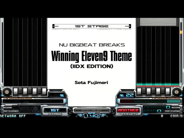 beatmania IIDX 13 DistorteD / Winning Eleven9 Theme (IIDX EDITION