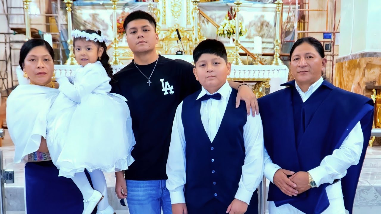 🌎 NICOLE & DYLAN CACUANGO CACERES 🇪🇨 BAUTIZO & CONFIRMACION 📕 VIDEO COMPLETO 