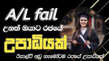 How to get Degree without A/L in Sri Lanka | Government degrees after A/L | SInhala | 2024