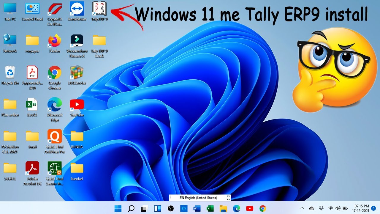 How To Install Tally ERP 9 In Windows 11 All When Antivirus Remove 