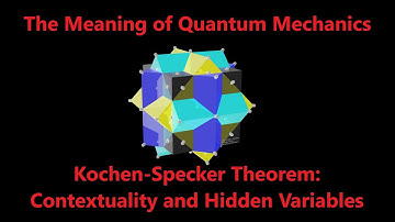 Kochen-Specker Theorem - Contextuality and Hidden Variables in Quantum Mechanics