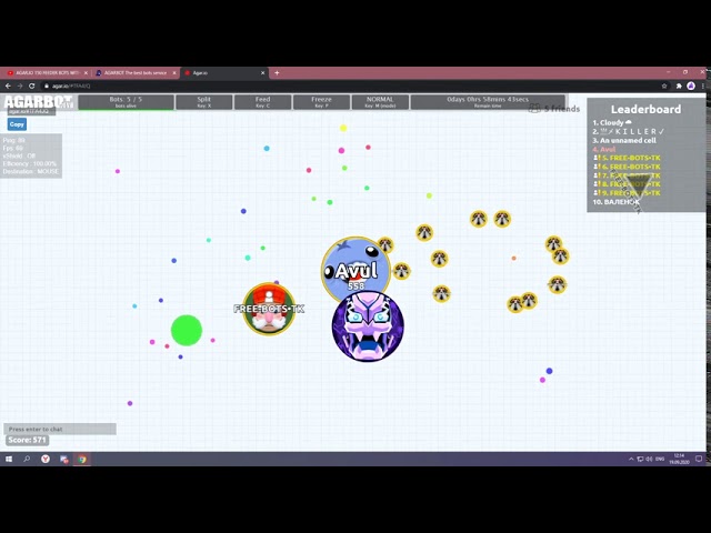 One of the Best Agario Bots Proxy Server 