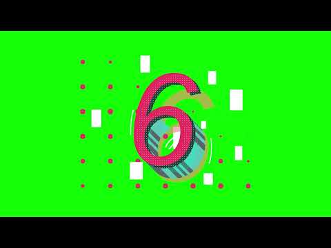 10 Seconds Countdown with Visual Effects (FREE DOWNLOAD) - Green Screen 4K High Quality