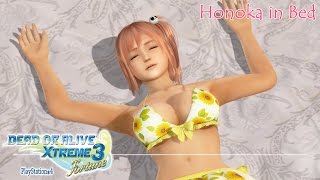 Dead or Alive Xtreme 3 - Honoka in Bed {PS4, Full, 1080p HD}