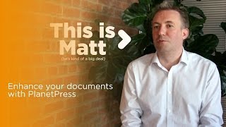 Enhancing business documents with PlanetPress