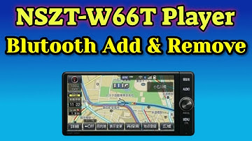 NSZT-W66T Player Full Setup // Blutooth Add & Remove // Bangla Review // Sheikh Tamim