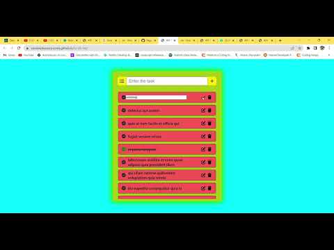 to-do-list react project coding ninjas