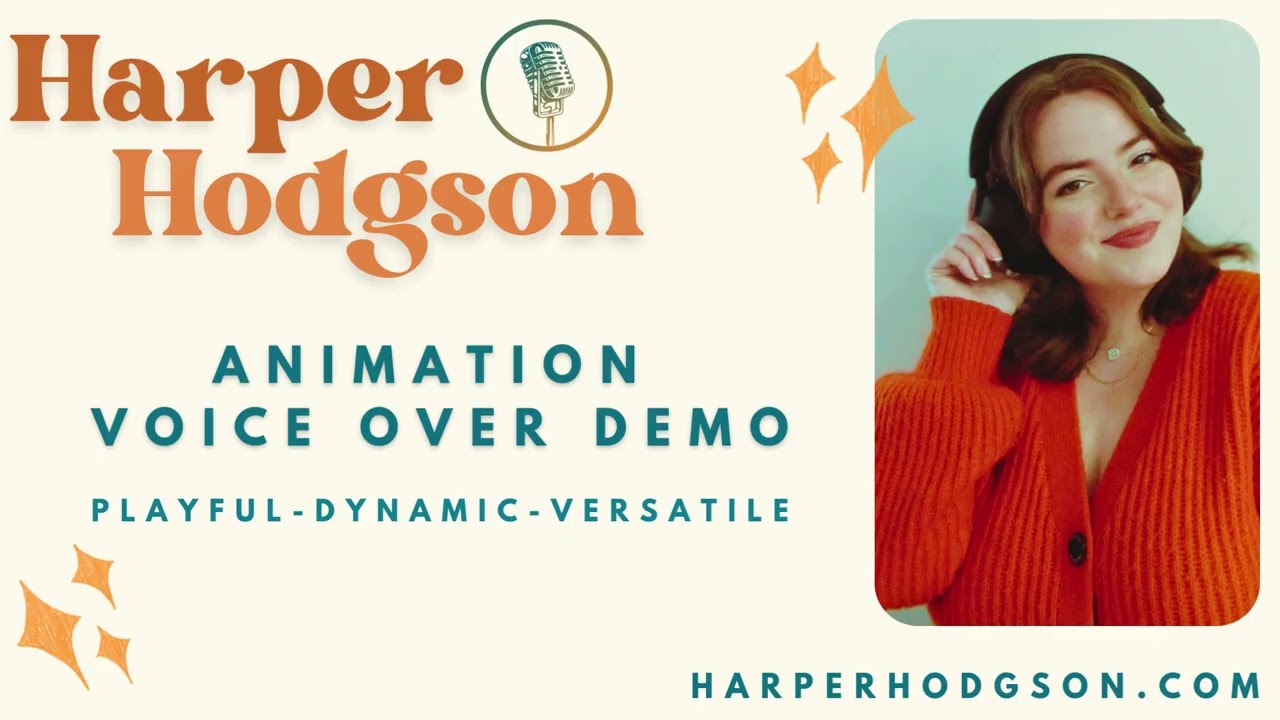 Harper Hodgson | Animation & Character Voiceover Demo 🎙️🧚 Playful, Dynamic & Versatile