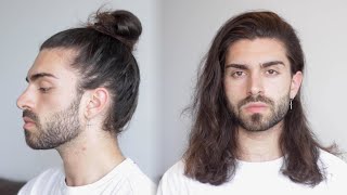 2 Years of Hair Growth (before and after)