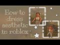 ☆How to be Aesthetic in Roblox!☆(Roblox)