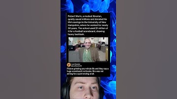 Modest Librarian Donates Millions School Buys Scoreboard