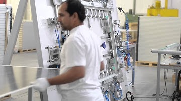 Vertical framing equipment for PV module