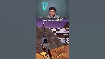 Peterbot crashes out on Faxuty and Pollo during FNCS😂💀#fortnite #peterbot #funny
