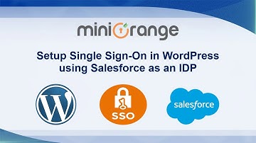 Salesforce Single Sign On (SSO) | Salesforce login into WordPress with OAuth/OpenID Connect Plugin